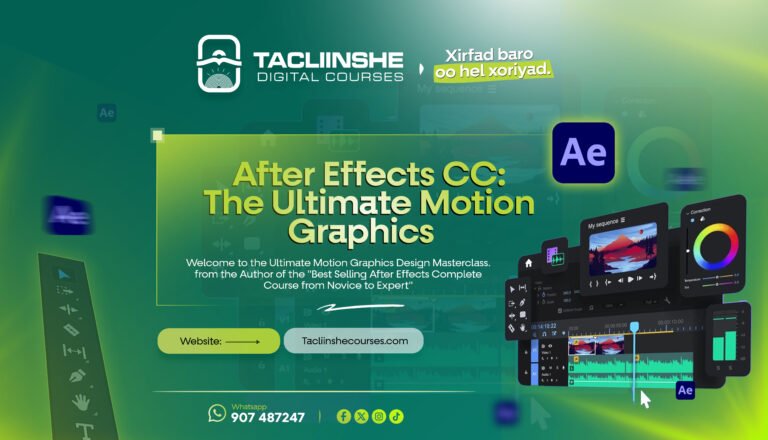 After Effects CC: The Ultimate Motion Graphics