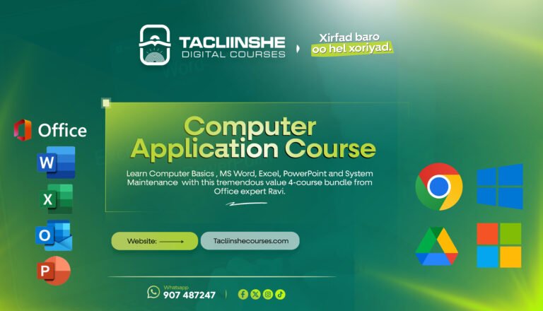 Computer Application Course