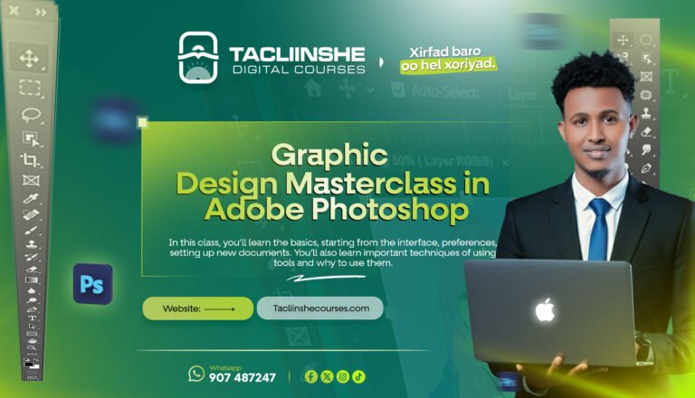 Graphic Design Masterclass in Adobe Photoshop